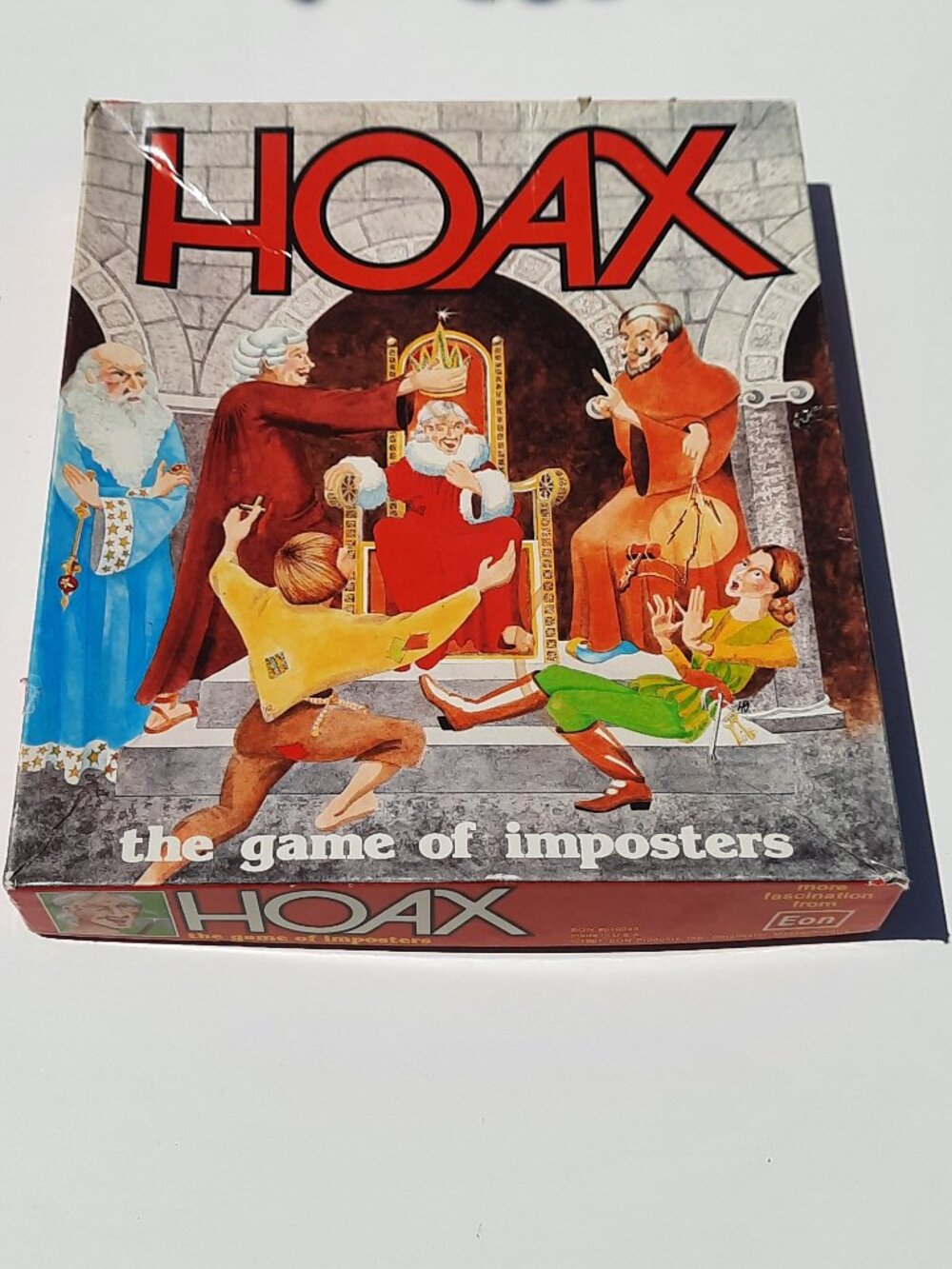 Hoax The Game of Imposters 1981 EON Complete Board Game Vintage Role Play